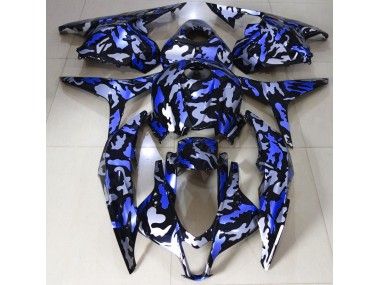 2009-2012 Dark Blue Snow Camo Honda CBR600RR Fairings for Sale