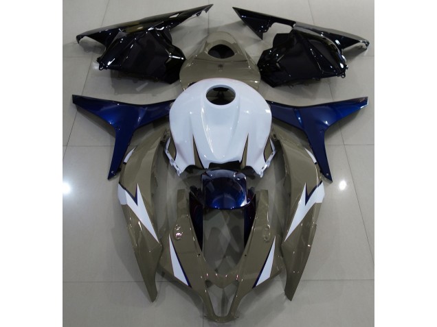 2009-2012 Gloss Brown and Blue Honda CBR600RR Fairings for Sale