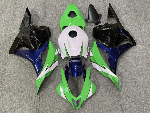 2009-2012 Green and White Honda CBR600RR Fairings for Sale