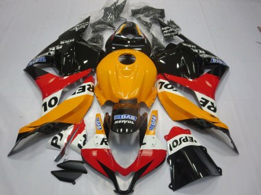 2009-2012 Light Orange Repsol Honda CBR600RR Fairings for Sale