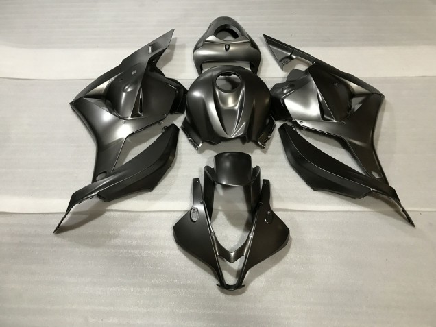 2009-2012 Matte Graphite Honda CBR600RR Fairings for Sale