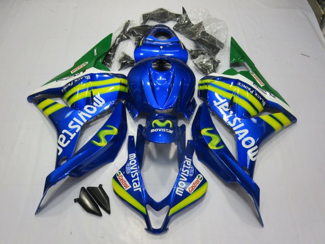 2009-2012 Movistar Honda CBR600RR Fairings for Sale 2009-2012 Movistar Honda CBR600RR Fairings for Sale