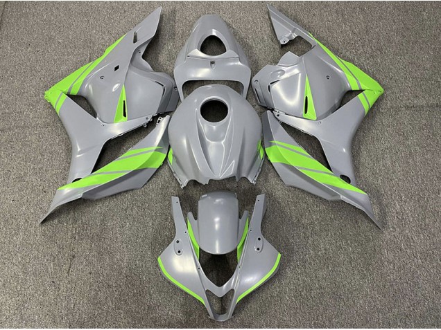 2009-2012 Nardo Gray and Green Honda CBR600RR Fairings for Sale 2009-2012 Nardo Gray and Green Honda CBR600RR Fairings for Sale