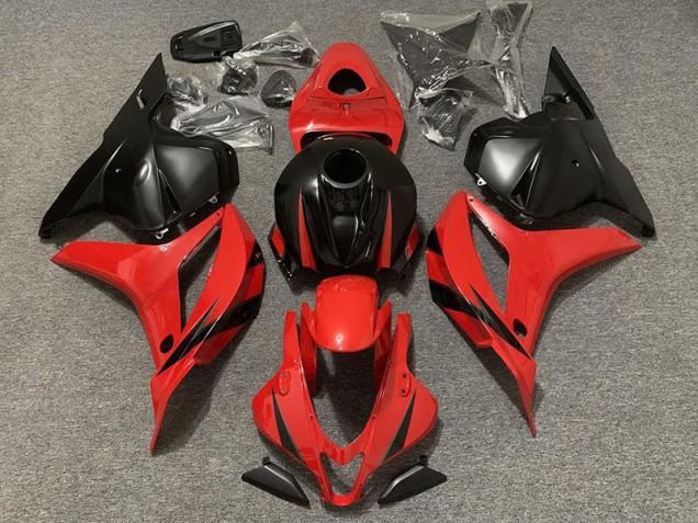2009-2012 Red and Matte Black Honda CBR600RR Fairings for Sale 2009-2012 Red and Matte Black Honda CBR600RR Fairings for Sale