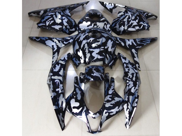 2009-2012 Silver Snow Camo Honda CBR600RR Fairings for Sale 2009-2012 Silver Snow Camo Honda CBR600RR Fairings for Sale