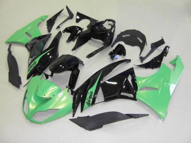 2009-2012 Special Green Kawasaki ZX6R Fairings for Sale