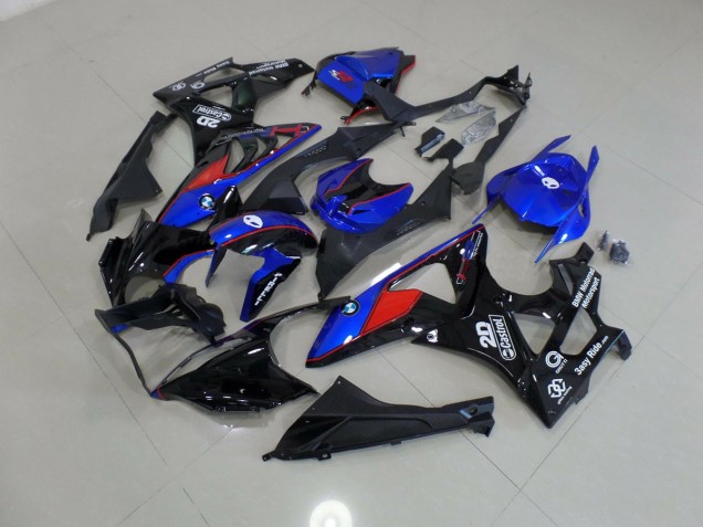 2009-2016 Blue and White Red BMW S1000RR Fairings for Sale 2009-2016 Blue and White Red BMW S1000RR Fairings for Sale
