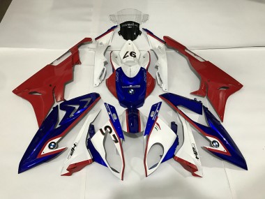 2009-2018 Gloss White / Blue / Red BMW S1000RR Fairings for Sale