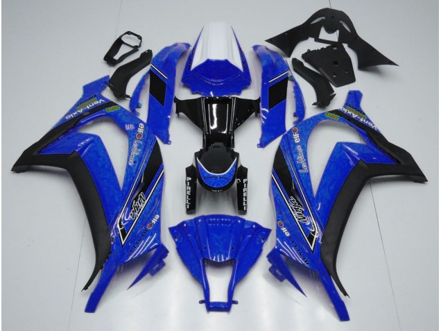 2011-2015 OEM Style Blue Kawasaki ZX10R Fairings for Sale