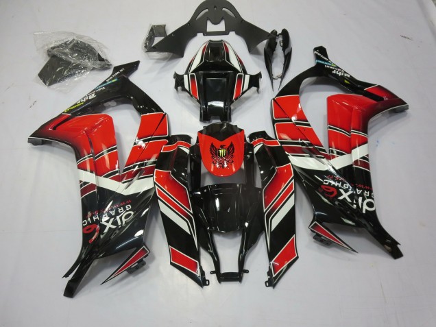 2011-2015 Red Black Special Kawasaki ZX10R Fairings for Sale