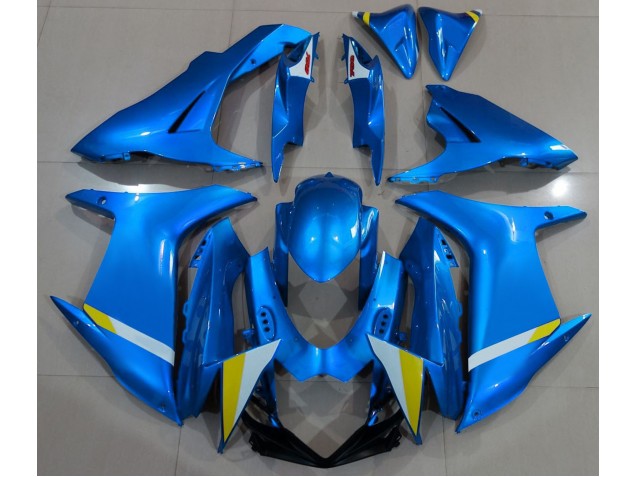 2011-2020 Full Gloss Light Blue Suzuki GSXR 600-750 Fairings for Sale 2011-2020 Full Gloss Light Blue Suzuki GSXR 600-750 Fairings for Sale