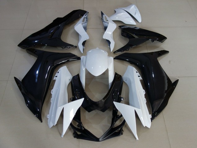 2011-2020 Gloss White and Black Suzuki GSXR 600-750 Fairings for Sale 2011-2020 Gloss White and Black Suzuki GSXR 600-750 Fairings for Sale