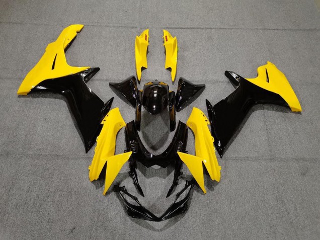 2011-2020 Gloss Yellow and Black Suzuki GSXR 600-750 Fairings for Sale 2011-2020 Gloss Yellow and Black Suzuki GSXR 600-750 Fairings for Sale