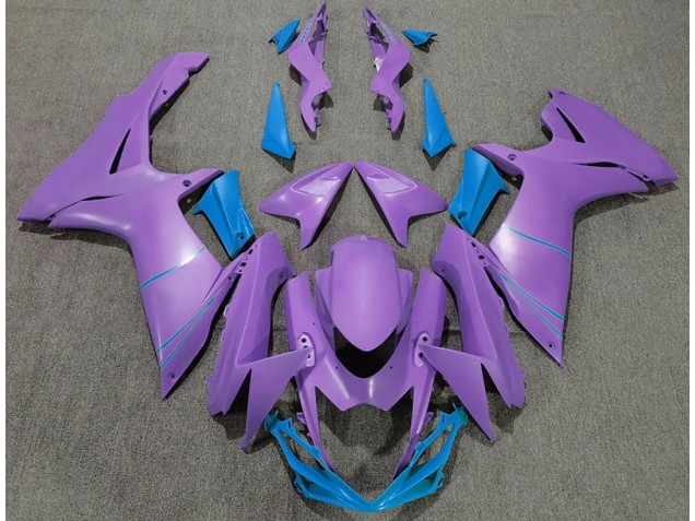 2011-2020 Matte Purple & Blue Suzuki GSXR 600-750 Fairings for Sale 2011-2020 Matte Purple & Blue Suzuki GSXR 600-750 Fairings for Sale