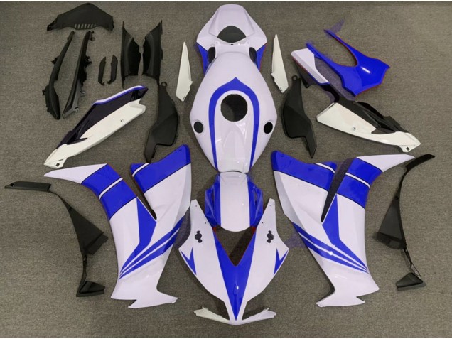 2012-2016 Gloss Blue and White Honda CBR1000RR Fairings for Sale 2012-2016 Gloss Blue and White Honda CBR1000RR Fairings for Sale