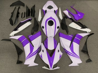 2012-2016 Gloss Purple and White Honda CBR1000RR Fairings for Sale