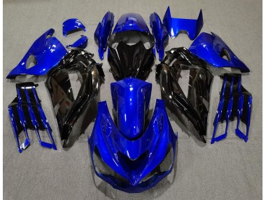 2012-2019 Gloss Blue and Black Kawasaki ZX14R Fairings for Sale