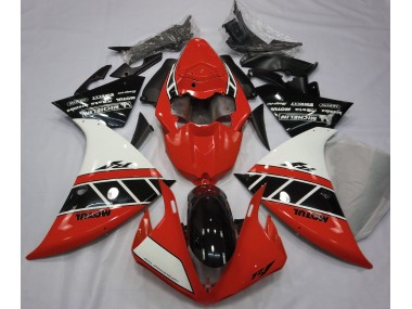 2013-2014 Gloss Red White and Black Yamaha R1 Fairings for Sale