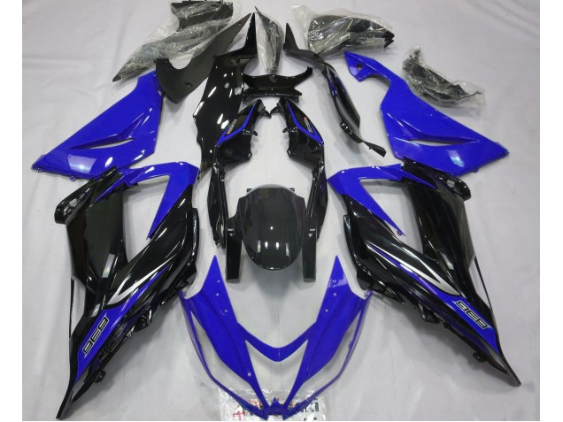 2013-2018 Black and Blue Kawasaki ZX6R Fairings for Sale 2013-2018 Black and Blue Kawasaki ZX6R Fairings for Sale