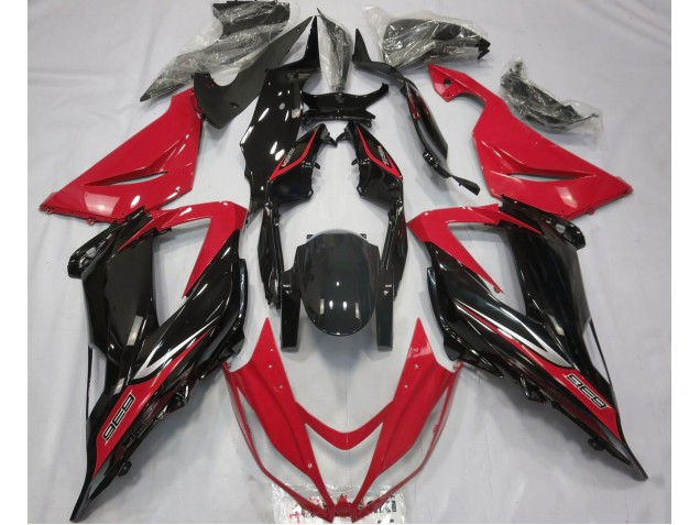 2013-2018 Black and Red Kawasaki ZX6R Fairings for Sale 2013-2018 Black and Red Kawasaki ZX6R Fairings for Sale