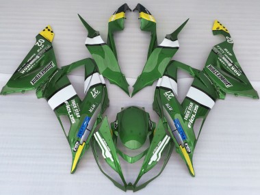 2013-2018 Green Style Kawasaki ZX6R Fairings for Sale