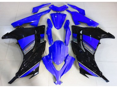 2013-2018 Midnight Blue and Black Kawasaki Ninja 300 Fairings for Sale