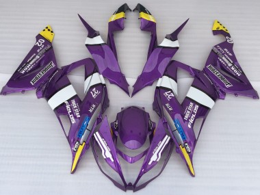2013-2018 Purple Style Kawasaki ZX6R Fairings for Sale