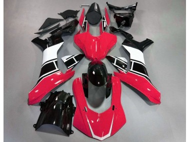 2015-2019 Gloss Red White and Black Yamaha R1 Fairings for Sale