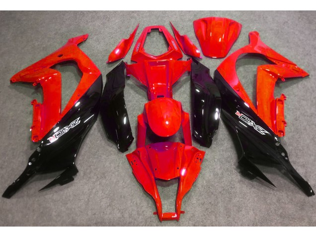 2016-2019 Gloss Red and Black Kawasaki ZX10R Fairings for Sale 2016-2019 Gloss Red and Black Kawasaki ZX10R Fairings for Sale