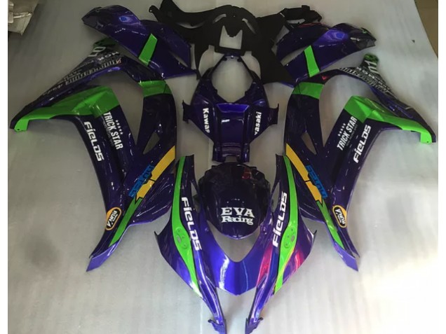 2016-2019 Purple Green and Gloss Kawasaki ZX10R Fairings for Sale 2016-2019 Purple Green and Gloss Kawasaki ZX10R Fairings for Sale