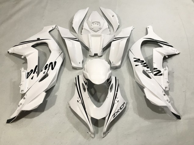 2016-2019 White Ninja Kawasaki ZX10R Fairings for Sale 2016-2019 White Ninja Kawasaki ZX10R Fairings for Sale