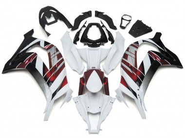 2016-2019 White and Silver Kawasaki ZX10R Fairings for Sale