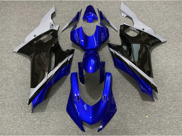 2017-2019 Cement Black and Blue Yamaha R6 Fairings for Sale 2017-2019 Cement Black and Blue Yamaha R6 Fairings for Sale