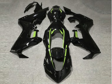 2017-2019 Gloss Black & Lime Green Lining- CBR1000RR 17-19 Honda CBR1000RR Fairings for Sale