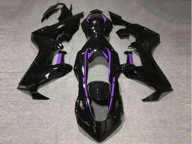 2017-2019 Gloss Black & Purple Lining Honda CBR1000RR Fairings for Sale 2017-2019 Gloss Black & Purple Lining Honda CBR1000RR Fairings for Sale