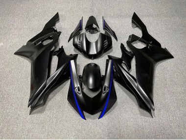 2017-2019 Matte Black & Blue Accents Yamaha R6 Fairings for Sale