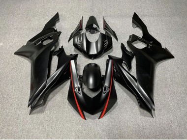 2017-2019 Matte Black & Red Accents Yamaha R6 Fairings for Sale