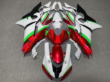 2017-2019 Red and Green Gloss Yamaha R6 Fairings for Sale