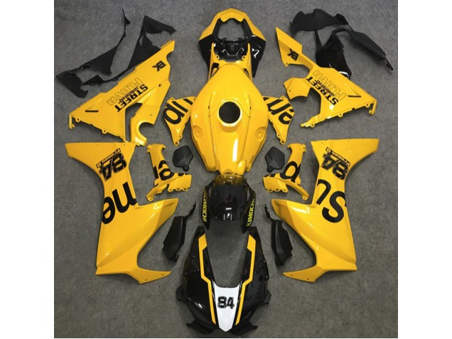 2017-2019 Yellow Street Flava Honda CBR1000RR Fairings for Sale